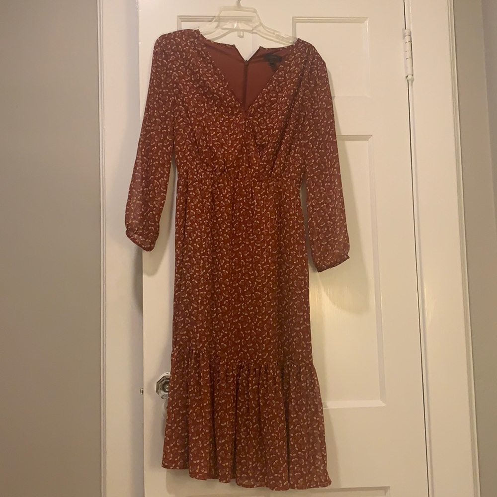 Jcrew midi dress